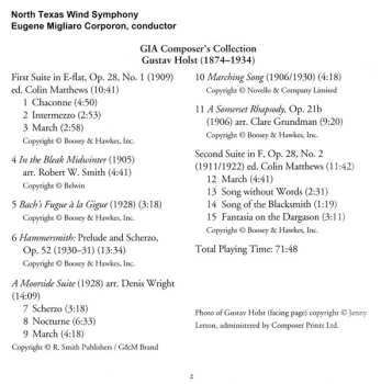 CD Gustav Holst: Gustav Holst