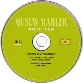 18CD/Zestaw pudełkowy Gustav Mahler: Gustav Mahler - Complete Edition LTD