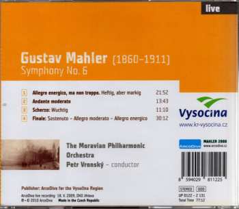CD Gustav Mahler: Symphony No. 6
