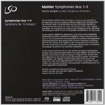 Zestaw pudełkowy/10SACD The London Symphony Orchestra: Symphonies Nos 1–9