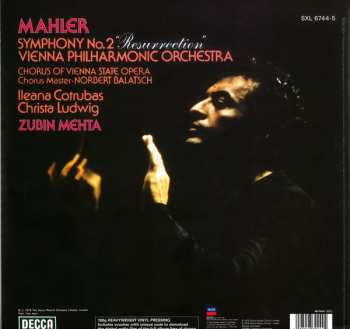 2LP Wiener Philharmoniker: Symphony No. 2  In C Minor "Resurrection" 