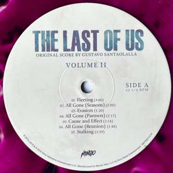 2LP Gustavo Santaolalla: The Last Of Us (Original Score - Volume II) CLR | LTD