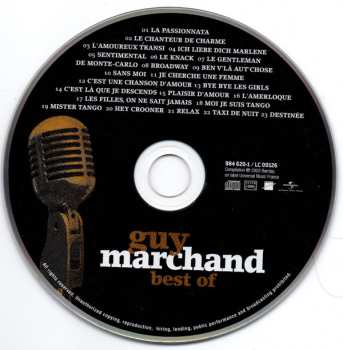 CD Guy Marchand: Best Of