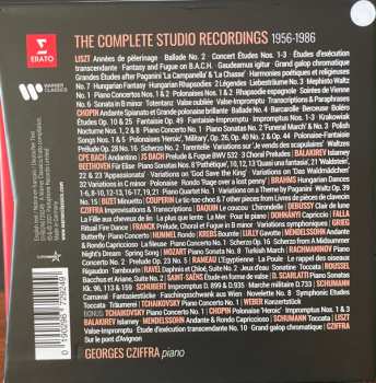 41CD/Zestaw pudełkowy Gyorgy Cziffra: Complete Studio Recordings 1956-1986