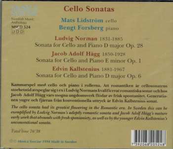 CD Bengt Forsberg: Cellosonater