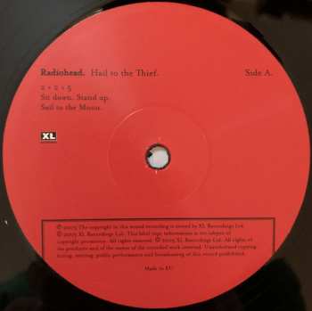 2LP Radiohead: Hail To The Thief