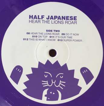 LP 1/2 Japanese: Hear The Lions Roar LTD | CLR