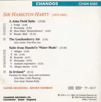 CD Sir Hamilton Harty: A John Field Suite / The Londonderry Air / Handel 'Water Music' Suite / In Ireland 