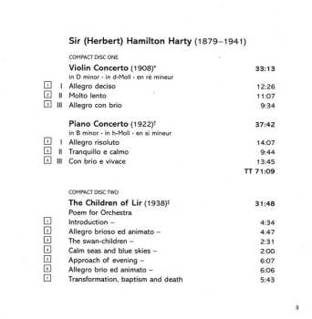 3CD Ulster Orchestra: In Ireland · Orchestral Works By Sir Hamilton Harty