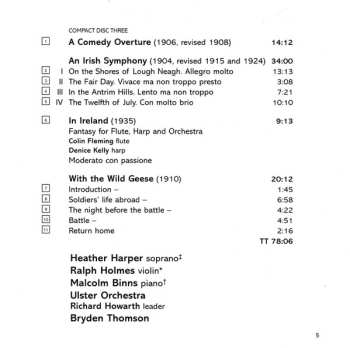 3CD Ulster Orchestra: In Ireland · Orchestral Works By Sir Hamilton Harty