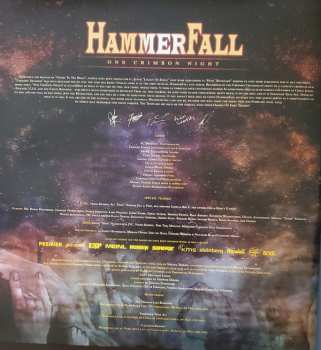 3LP/Zestaw pudełkowy HammerFall: One Crimson Night DLX | CLR