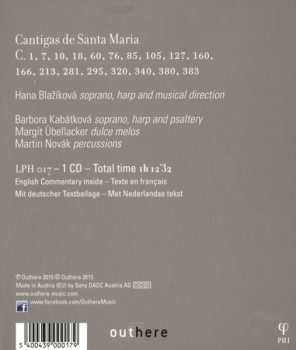 CD Hana Blažíková: Cantigas De Santa Maria