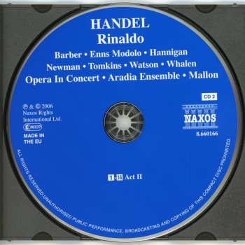 3CD/Zestaw pudełkowy Barbara Hannigan: Rinaldo