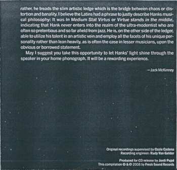 CD Hank Jones: Piano Solo