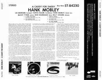 CD Hank Mobley: A Caddy For Daddy LTD