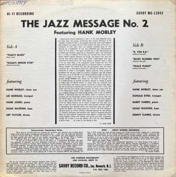 LP Hank Mobley: Jazz Message #2