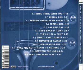 CD Hank Shizzoe: Plenty Of Time