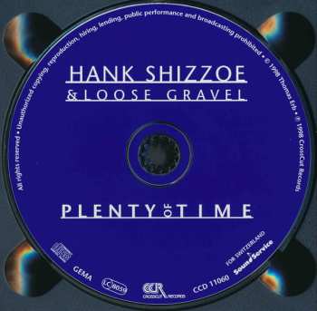 CD Hank Shizzoe: Plenty Of Time