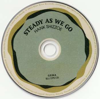 CD Hank Shizzoe: Steady As We Go DIGI