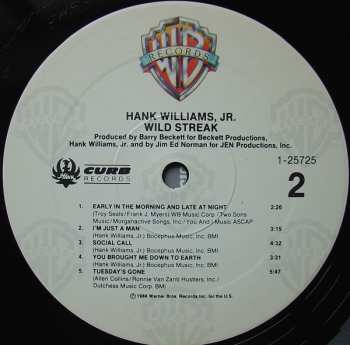 LP Hank Williams Jr.: Wild Streak