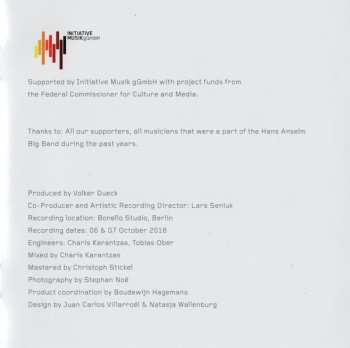 CD Hans Anselm Big Band: Liquid Circle DIGI