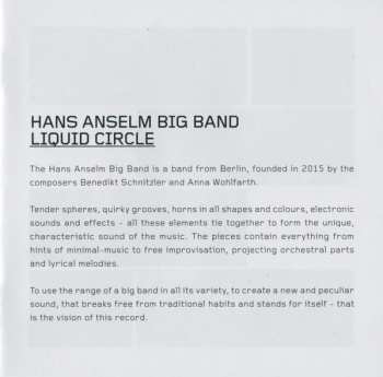 CD Hans Anselm Big Band: Liquid Circle DIGI