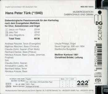 SACD Hans Peter Türk: Siebenbürgische Passionsmusik Für Den Karfreitag