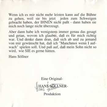 CD Hans Söllner: Hey Staat!