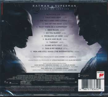 CD Hans Zimmer: Batman v Superman: Dawn Of Justice (Original Motion Picture Soundtrack)