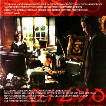 CD Hans Zimmer: The Da Vinci Code (Original Motion Picture Soundtrack)