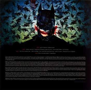 2LP Hans Zimmer: The Dark Knight (Original Motion Picture Soundtrack)