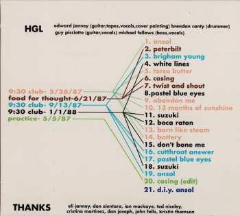 CD Happy Go Licky: Will Play