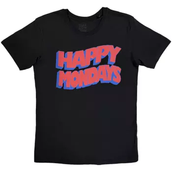 Koszulka Wavy Logo Happy Mondays