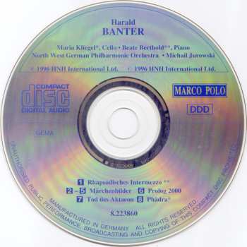 CD Maria Kliegel: Orchestral Music