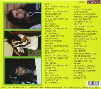 2CD Hard-Ons: Love Is A Battlefield Of Wounded Hearts