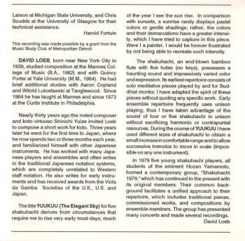 CD David Loeb: Modern American Chamber Music