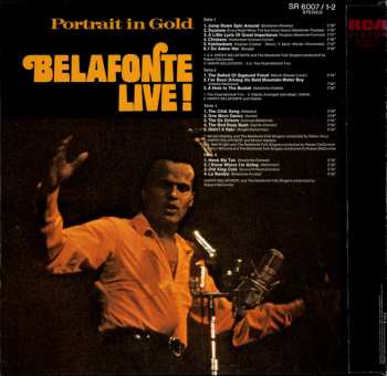 2LP/Zestaw pudełkowy Harry Belafonte: Belafonte Live!