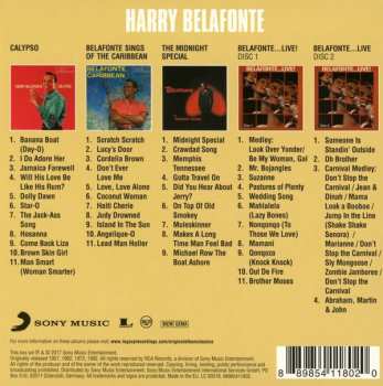 5CD/Zestaw pudełkowy Harry Belafonte: Original Album Classics