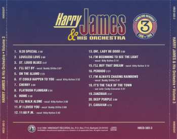 3CD Harry James And His Orchestra: Bandstand Memories 1938 to 1948