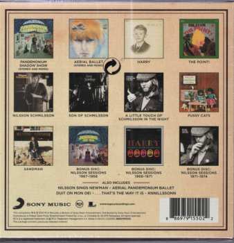 17CD/Zestaw pudełkowy Harry Nilsson: The RCA Albums Collection