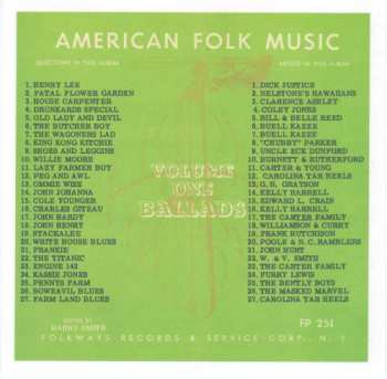 6CD/Zestaw pudełkowy Harry Smith: Anthology Of American Folk Music
