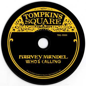 CD Harvey Mandel: Who's Calling