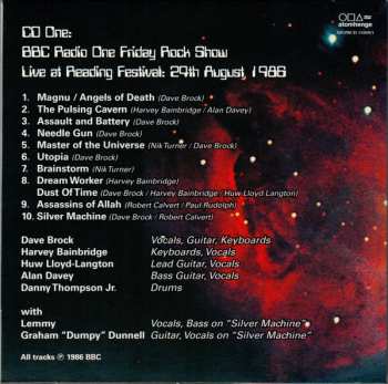 3CD/Zestaw pudełkowy Hawkwind: Dreamworkers Of Time (The BBC Recordings 1985 - 1995)