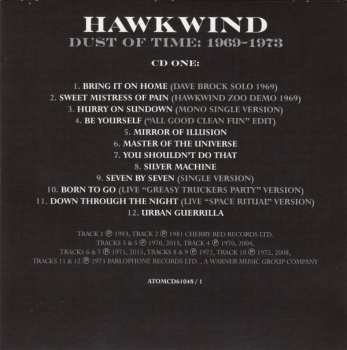 6CD/Zestaw pudełkowy Hawkwind: Dust Of Time: 1969-2021