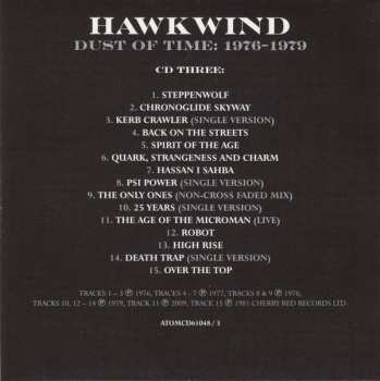 6CD/Zestaw pudełkowy Hawkwind: Dust Of Time: 1969-2021