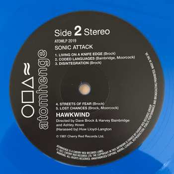 LP/SP Hawkwind: Sonic Attack CLR