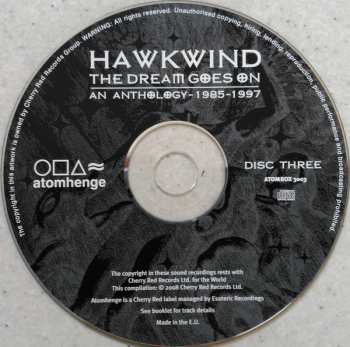 3CD/Zestaw pudełkowy Hawkwind: The Dream Goes On - An Anthology 1985 - 1997