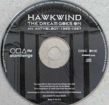 3CD/Zestaw pudełkowy Hawkwind: The Dream Goes On - An Anthology 1985 - 1997