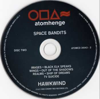 3CD/Zestaw pudełkowy Hawkwind: The GWR Records Years 1988-1991