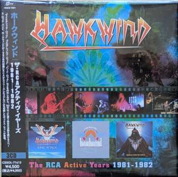 3CD/Zestaw pudełkowy Hawkwind: The RCA Active Years 1981-1982